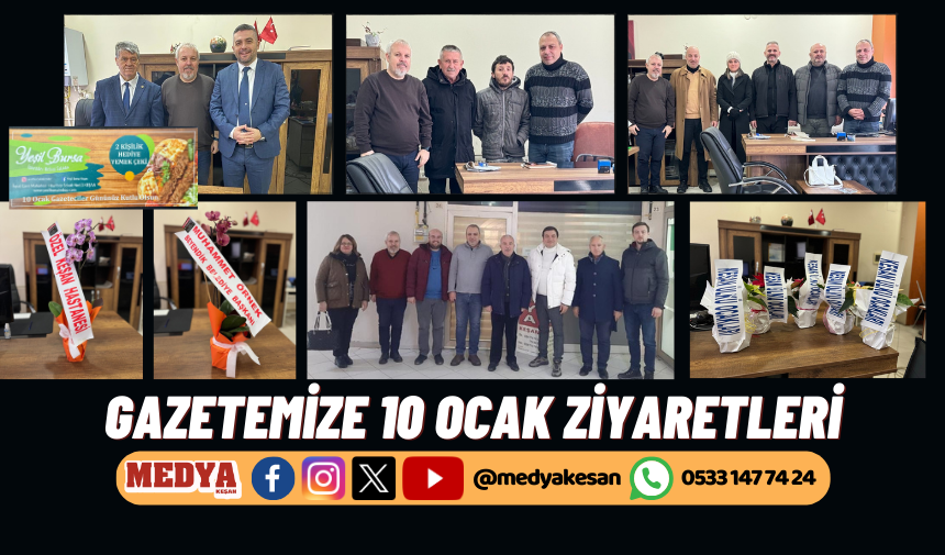 Gazetemize Ocak Ziyaretleri Medya Ke An