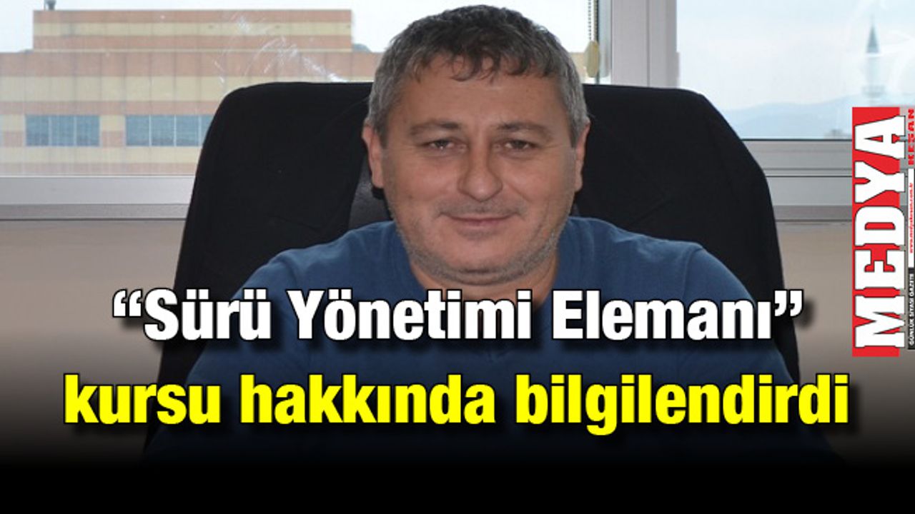 Günday, “Sürü Yönetimi Elemanı” kursu hakkında bilgilendirdi