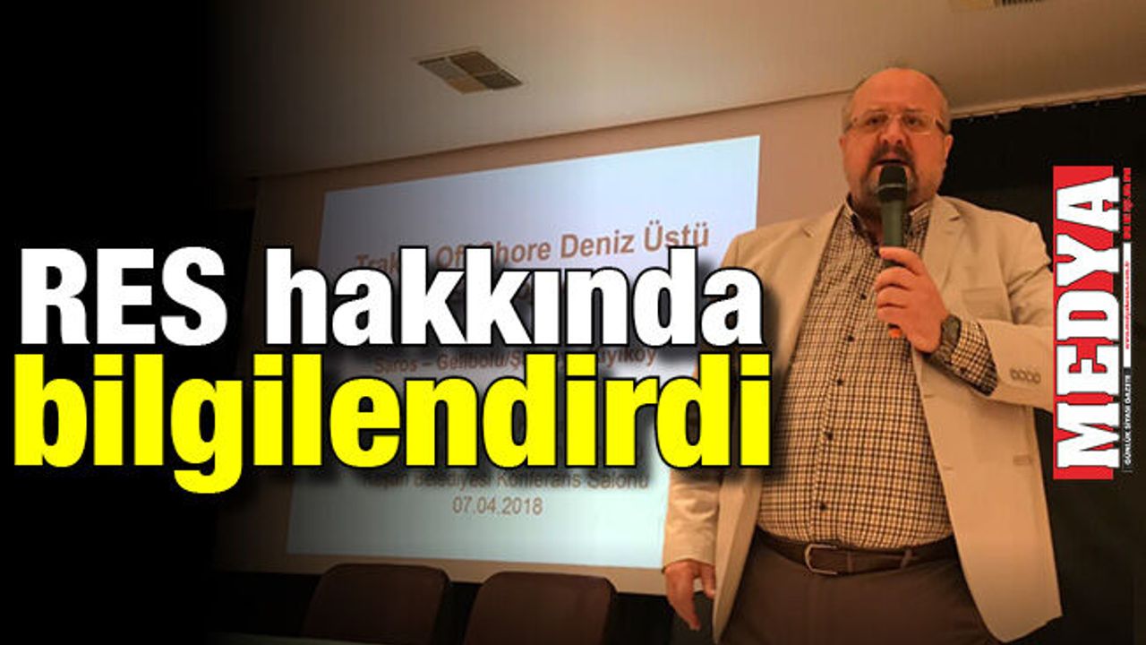 Kaçar, Saros’a yapılması planlanan RES hakkında bilgilendirdi