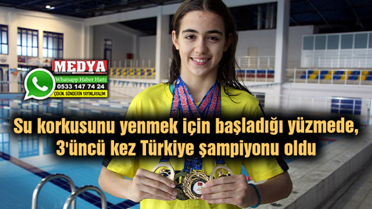 3'üncü kez Türkiye şampiyonu oldu