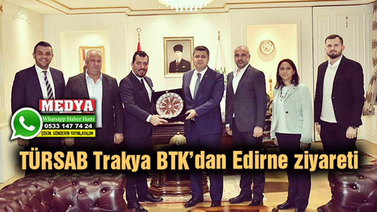 TÜRSAB Trakya BTK’dan Edirne ziyareti