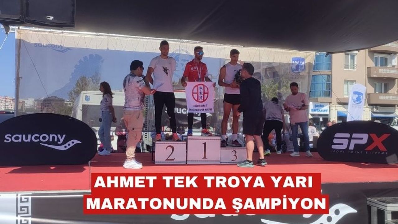 Ahmet Tek sakatlıktan döndü, şampiyonlukla taçlandırdı
