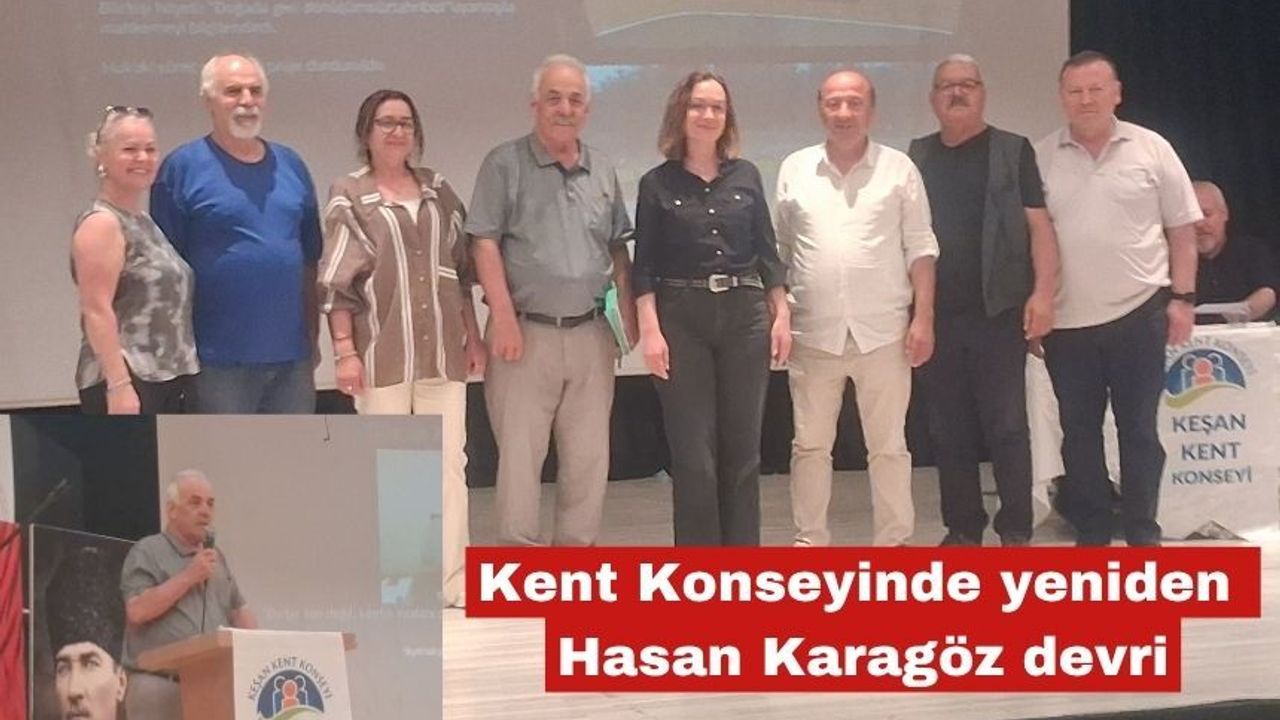 Kent Konseyi'nde yeniden Hasan Karagöz devri