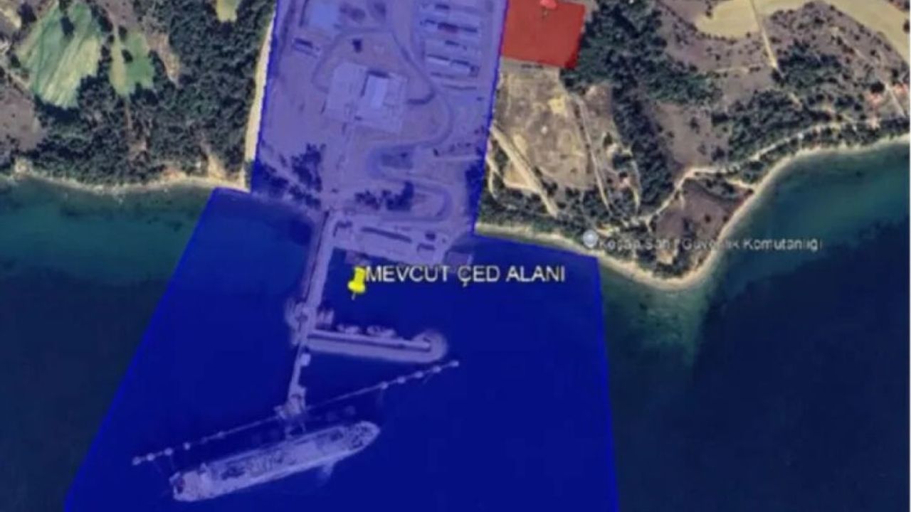 Saros FSRU’da kara kısmı alan artışına onay verild
