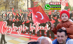 29 Ekim Cumhuriyet Bayramı coşkuyla kutlandı