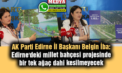 Millet bahçesi projesinde bir tek ağaç dahi kesilmeyecek