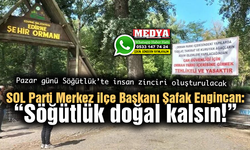 Pazar günü Söğütlük’te insan zinciri oluşturulacak
