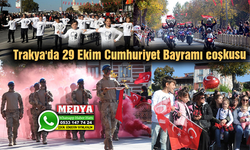 Trakya'da 29 Ekim Cumhuriyet Bayramı coşkusu