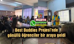 Best Buddies Projesi’nde gönüllü öğrenciler bir araya geldi