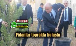 Fidanlar Keşan'da da toprakla buluştu