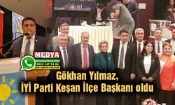 Gökhan Yılmaz, İYİ Parti Keşan İlçe Başkanı oldu