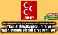 MHP Keşan'dan, Kılıçdaroğlu’nun sözleriyle ilgili açıklama