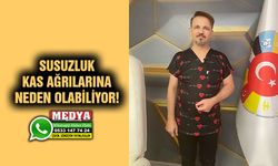 SUSUZLUK KAS AĞRILARINA NEDEN OLABİLİYOR!