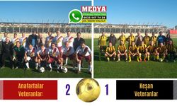 Anafartalar Veteranlar: 2 Keşan Veteranlar: 1