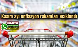 Kasım ayı enflasyon rakamları açıklandı