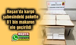 Keşan'da  81 bin makaron ele geçirildi