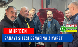 MHP’den, sanayi sitesi esnafına ziyaret