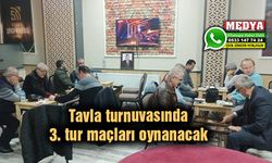 Tavla turnuvasında 3. tur maçları oynanacak
