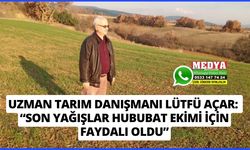 “Son yağışlar hububat ekimi için faydalı oldu”