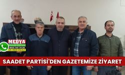 Saadet Partisi'den gazetemize ziyaret