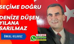 SEÇİME DOĞRU  DENİZE DÜŞEN YILANA SARILMAZ 