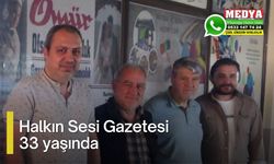 Halkın Sesi Gazetesi 33 yaşında 
