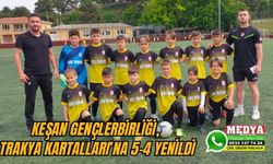 Keşan Gençlerbirliği, Trakya Kartalları’na 5-4 yenildi