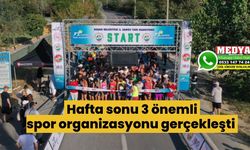 Hafta sonu 3 önemli spor organizasyonu gerçekleşti