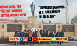 “Cumhurbaşkanımıza ve Atatürk’ümüze selam olsun”