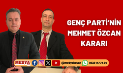 Genç Parti'nin  Mehmet Özcan kararı