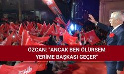 Mehmet Özcan Cumhuriyet Mahallelilerden destek istedi