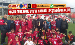 Keşan Genç Ordu U13’te namağlup şampiyon oldu