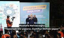 Helvacıoğlu, Aşağı Zaferiye Mahallesi'nde konuştu