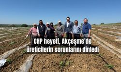 CHP heyeti, Akçeşme’de üreticilerin sorunlarını dinledi