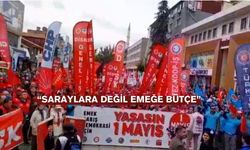 1 Mayıs'ı kutlayan işçiler, Edirne'den seslendi