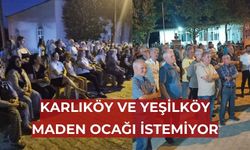 Keşan Kent Konseyi, Karlıköy’de maden ocağı bilgilendirme toplantısı düzenledi