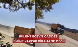 Vatandaşlar caddenin durumundan şikayetçi