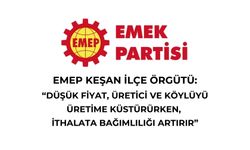 EMEP İlçe Örgütü'nden ayçiçeği fiyat açıklaması