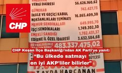 CHP Keşan İlçe Başkanlğı’ndan AK Parti'ye yanıt