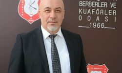 Keşan Berberler ve Kuaförler Odası Başkanı Mutlu Gezer, açıklama yaptı