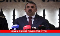 Türkiye-Yunanistan sınırına 8,5 kilometrelik duvar yapılacak