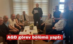 AGD'de yönetim kurulu  görev bölümü yaptı
