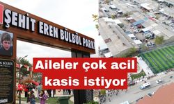 Şehit Eren Bülbül Parkı önündeki yola kasis isteniyor