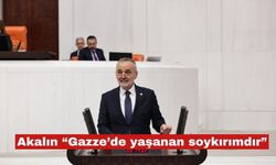 Mehmet Akalın "Gazze'de yaşanan savaş değil, soykırımdır"