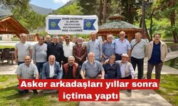 Asker arkadaşları yıllar sonra yeniden içtima yaptı