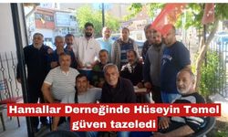 Hamallar Derneği'nde Hüseyin Temel güven tazeledi