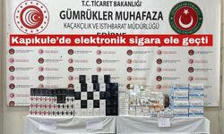 TIR'da elektronik sigara ile ilaç ele geçirildi