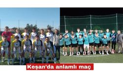 Keşan’da 19 Mayıs nedeniyle anlamlı maç