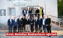 Tamer Kıral, CHP’li belediye başkanlarını ağırladı