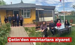 Kanser taraması için Hakan Çetin'den muhtarlara ziyaret